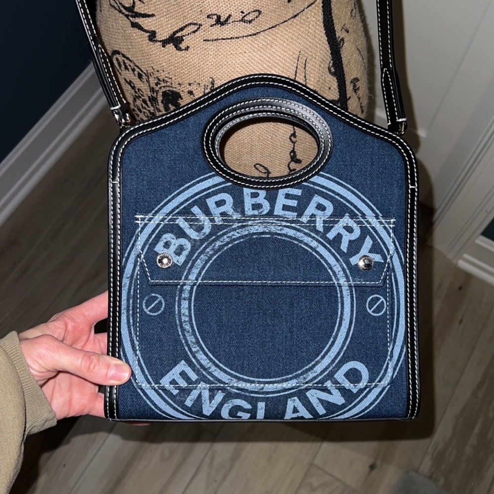 Burberry Denim Crossbody Bag